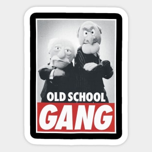 Old School Old Gang Sticker